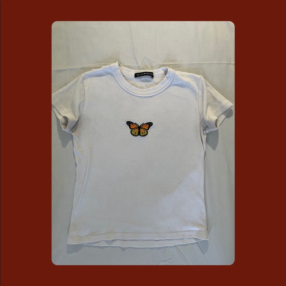 Brandy Melville butterfly top